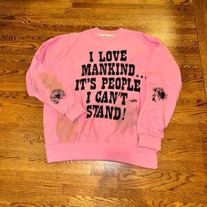 Advisory Board Crystals Pink Sweatshirt